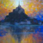 934_Soir_sur_Mt_St_Michel_P_h61x50_onSoir sur Mt St Michel.jpg - 32/78